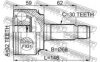 FEBEST 0310-RE20 Joint, drive shaft